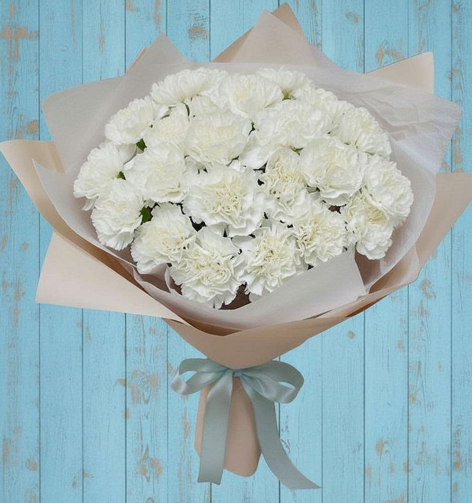 Букет цветов из: Гвоздики в Николаевской Республики Чечня