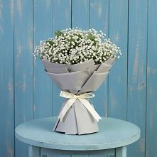 Букет цветов из:  Гипсофила в Николаевской Республики Чечня