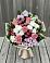 Букет цветов из: Альстромерии, Гвоздики, Розы и Хризантемы в Николаевской Республики Чечня