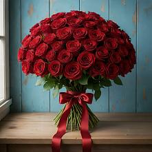 Букет Красные розы Блэк Меджик в Николаевской Республики Чечня