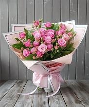 Букет Розовый кустик в Николаевской Республики Чечня