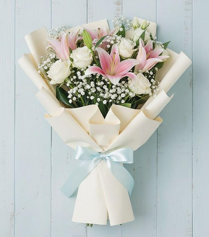 Букет цветов из: Лилии в Николаевской Республики Чечня