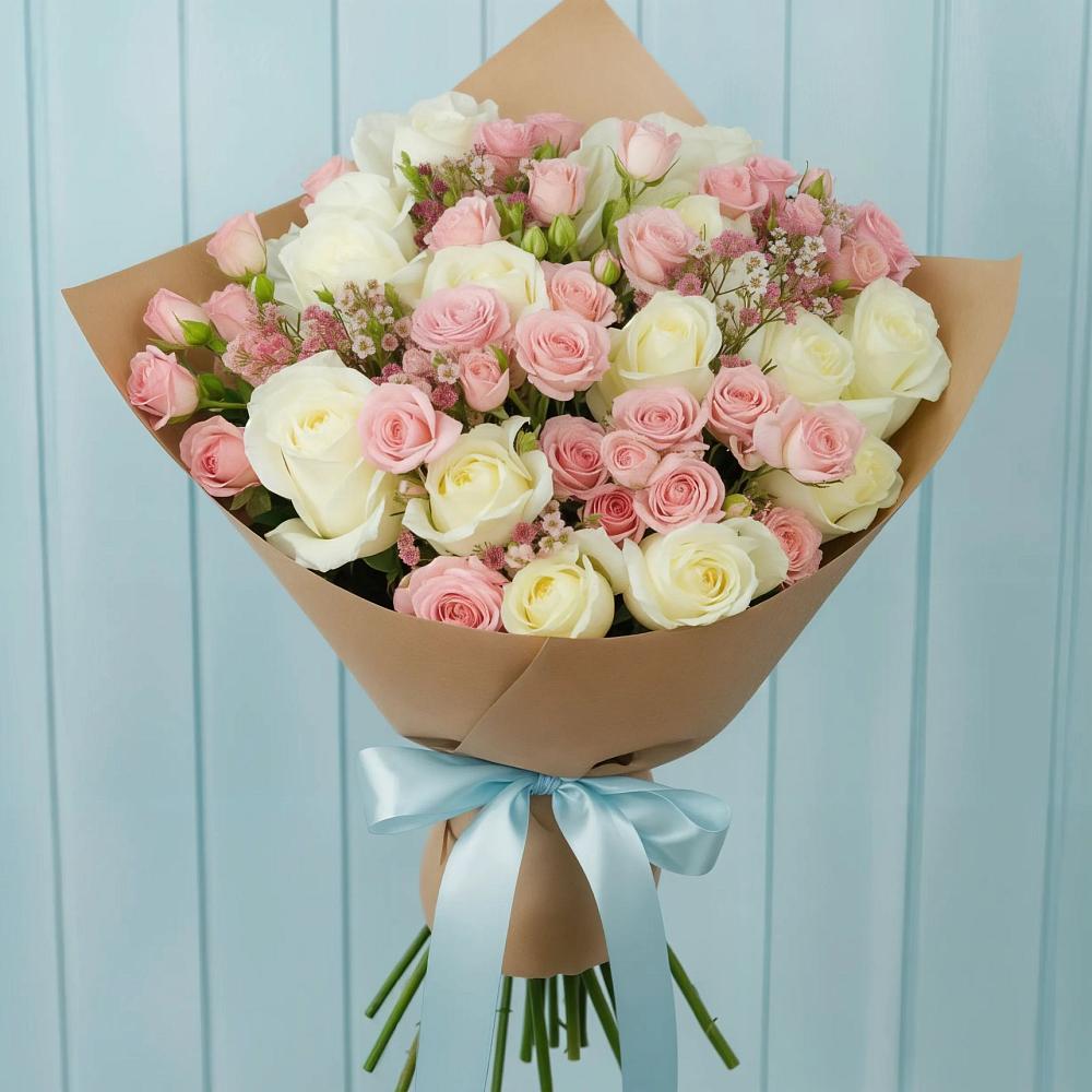 Букет цветов из: Розы в Николаевской Республики Чечня