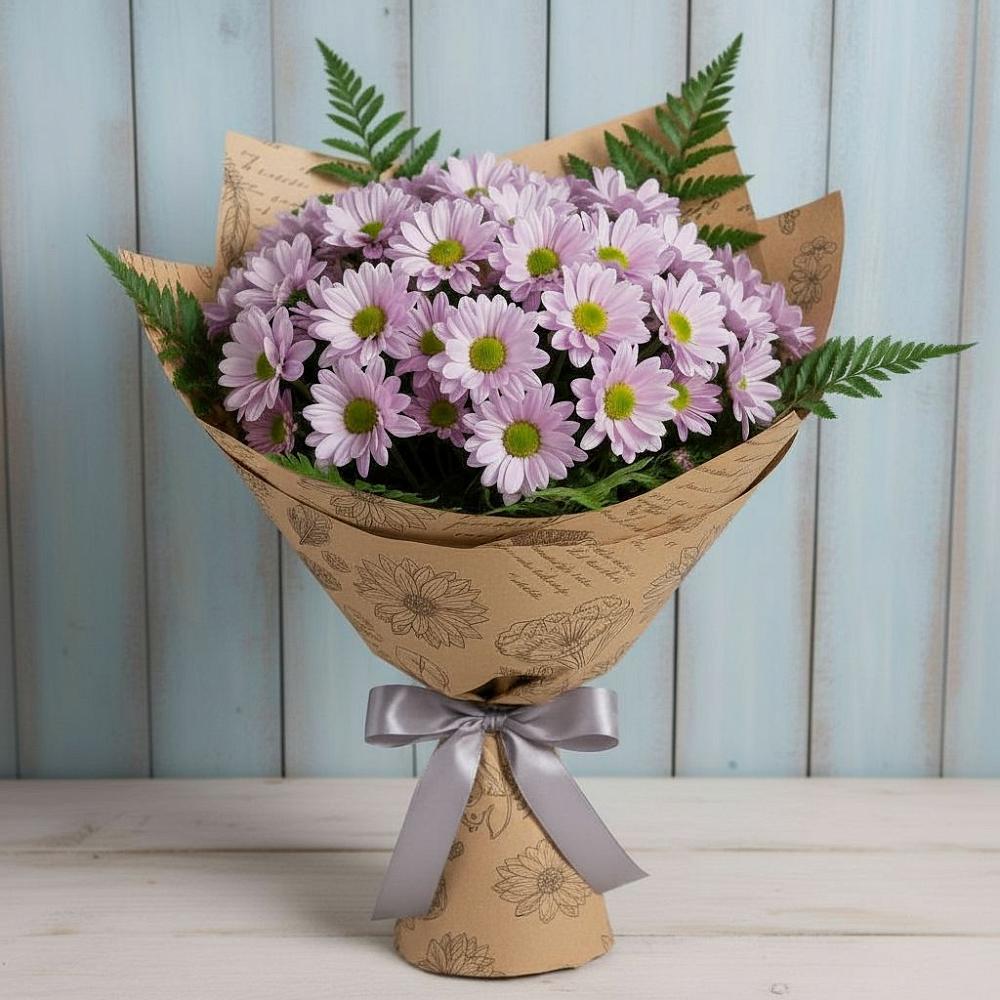 Букет цветов из: Хризантемы в Николаевской Республики Чечня