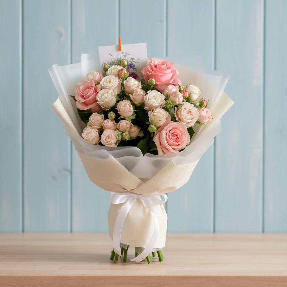 Букет цветов из: Розы в Николаевской Республики Чечня