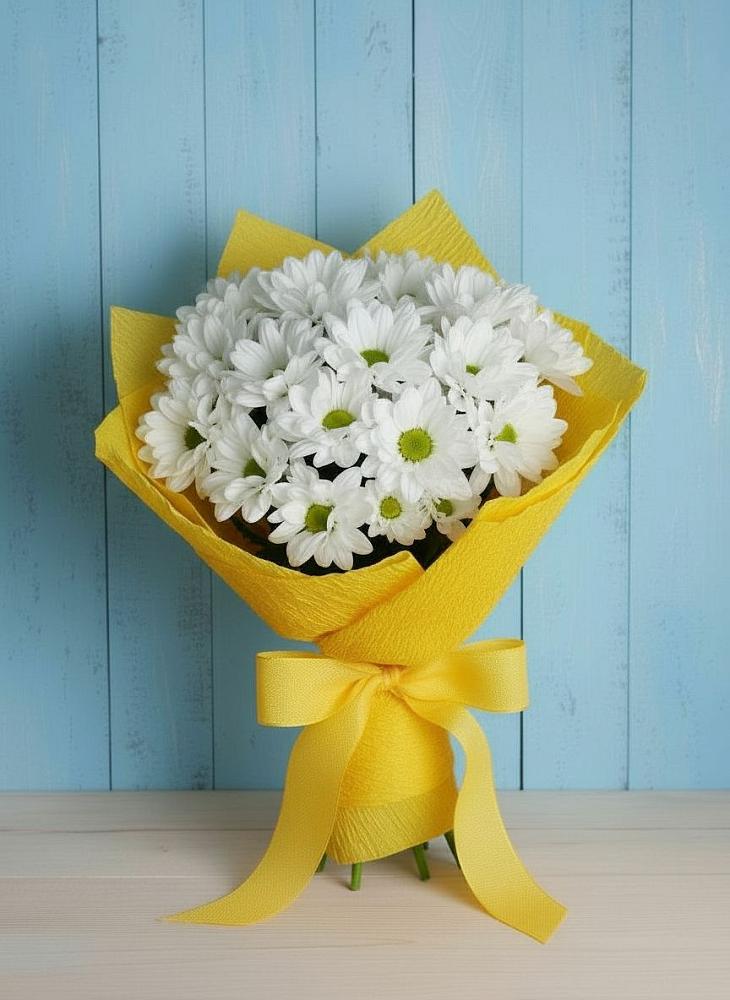 Букет цветов из: Хризантемы в Николаевской Республики Чечня