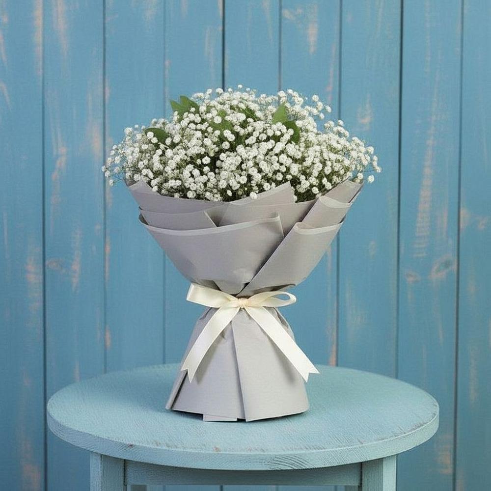 Букет цветов из: Гипсофила в Николаевской Республики Чечня