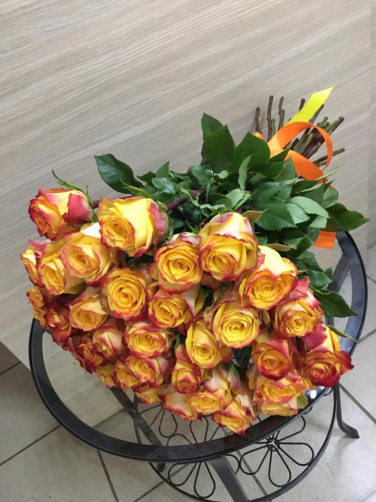 Букет Желтые розы в Николаевской Республики Чечня