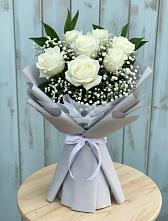 Букет цветов из:  Розы в Николаевской Республики Чечня