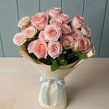 Букет Розовый шарм в Николаевской Республики Чечня