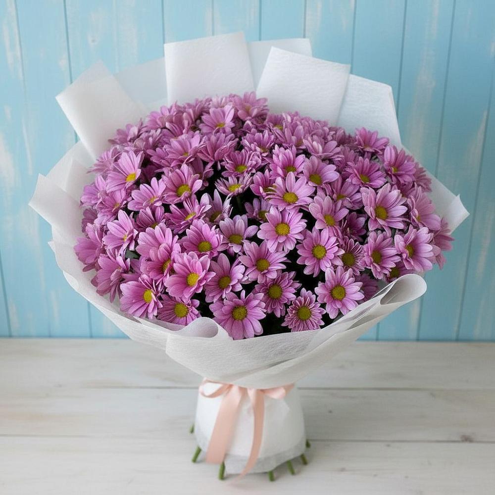 Букет цветов из: Хризантемы в Николаевской Республики Чечня