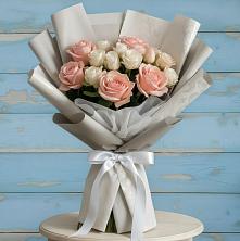Букет цветов из:  Розы в Николаевской Республики Чечня