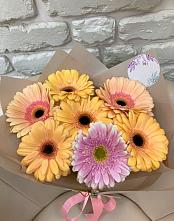 Букет цветов из:  Герберы #REPLACE_PRED# Николаевской Республики Чечня