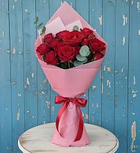 Букет цветов из:  Розы в Николаевской Республики Чечня