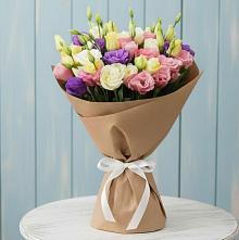 Букет цветов из:  Лизиантусы в Николаевской Республики Чечня