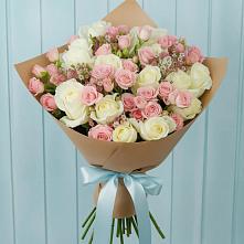 Букет цветов из:  Розы #REPLACE_PRED# Николаевской Республики Чечня