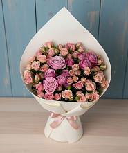 Букет цветов из:  Розы в Николаевской Республики Чечня